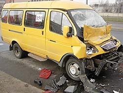 Серьезная авария на Киевском шоссе: трое погибших (НРИСС 'Инфосел', Селятино)