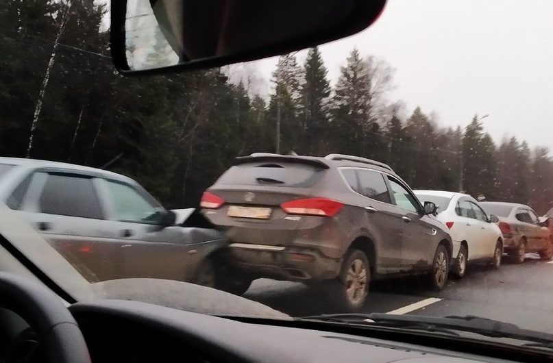Авария на участке Яковлевское – Селятино